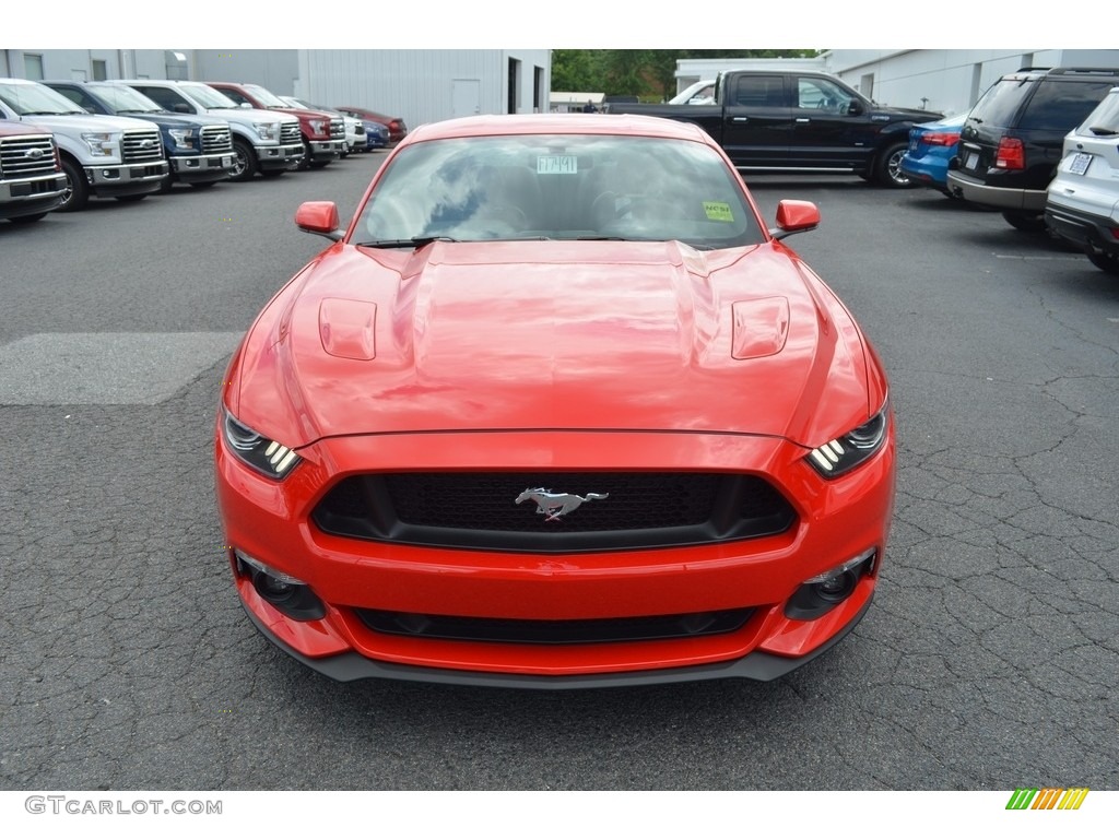2017 Mustang GT Premium Coupe - Race Red / Ebony photo #4