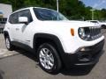 2017 Alpine White Jeep Renegade Latitude 4x4  photo #8