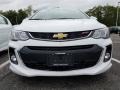 2017 Summit White Chevrolet Sonic LT Hatchback  photo #2