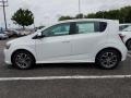 2017 Summit White Chevrolet Sonic LT Hatchback  photo #4