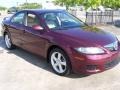 2006 Dark Cherry Metallic Mazda MAZDA6 i Sedan  photo #7