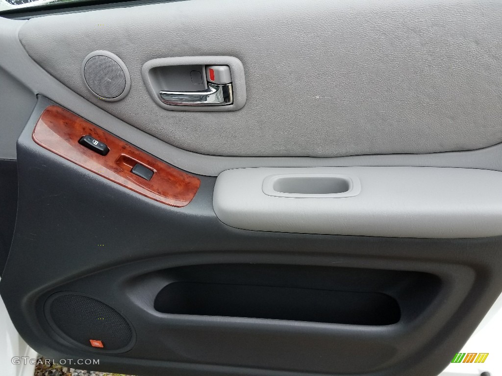 2004 Highlander Limited V6 - Super White / Ash photo #10