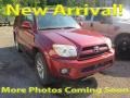 Salsa Red Pearl 2007 Toyota 4Runner Limited 4x4