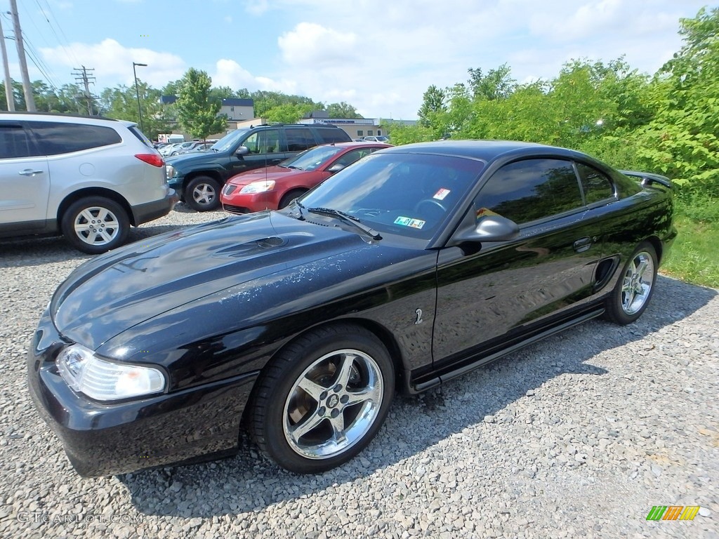 Black 1997 Ford Mustang SVT Cobra Coupe Exterior Photo #120741782