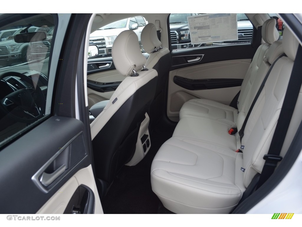 2017 Ford Edge Titanium Rear Seat Photo #120743645