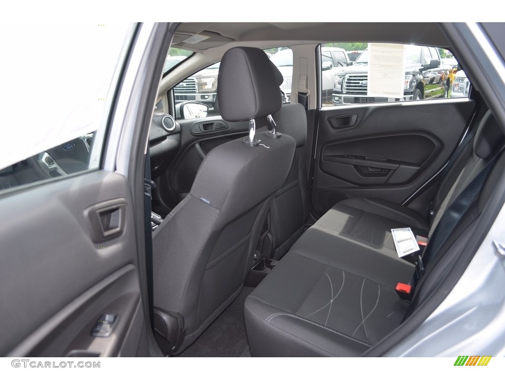 2017 Ford Fiesta SE Sedan Rear Seat Photo #120744431