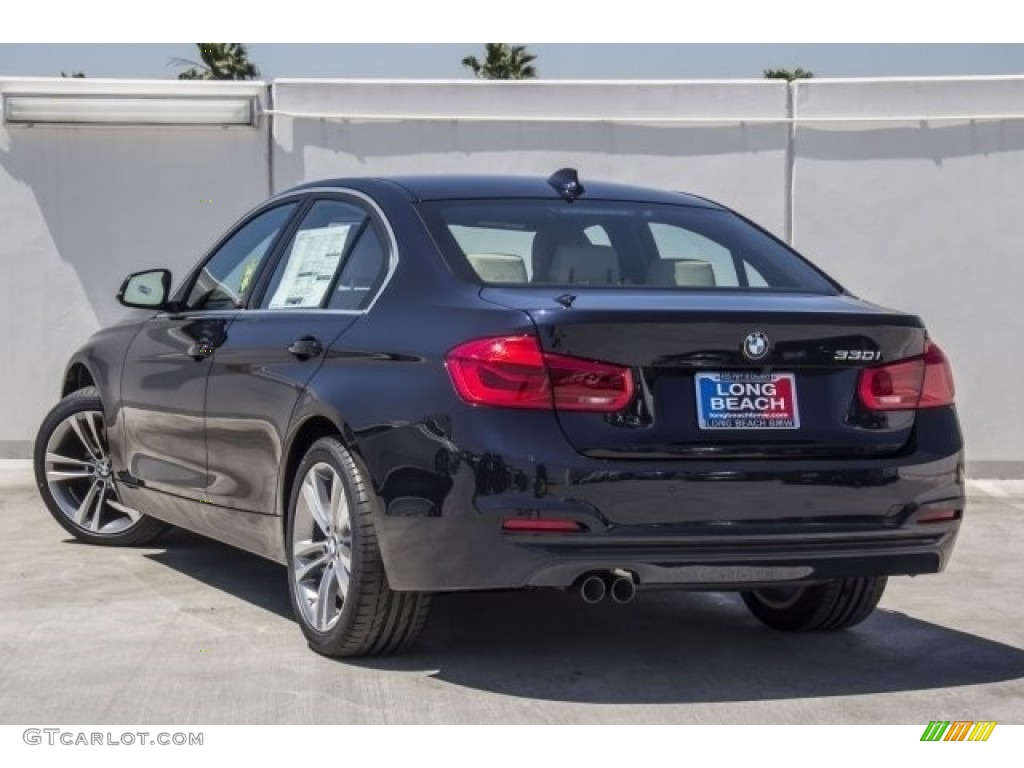 2017 3 Series 330i Sedan - Imperial Blue Metallic / Black photo #3