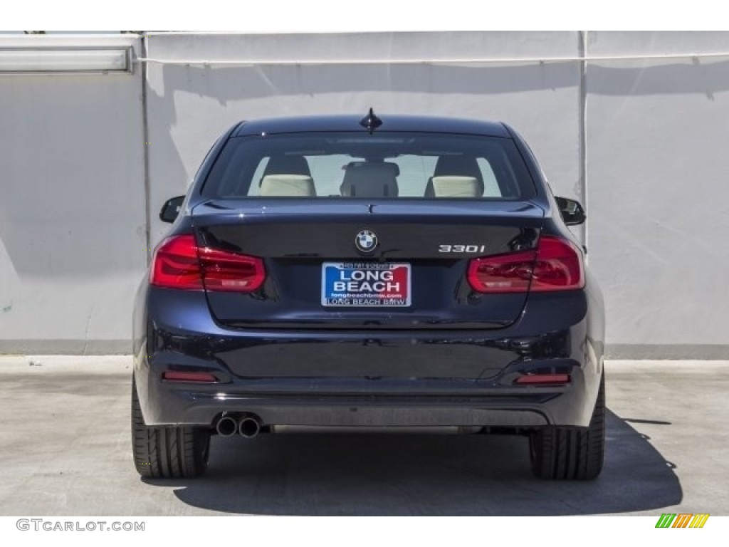 2017 3 Series 330i Sedan - Imperial Blue Metallic / Black photo #4