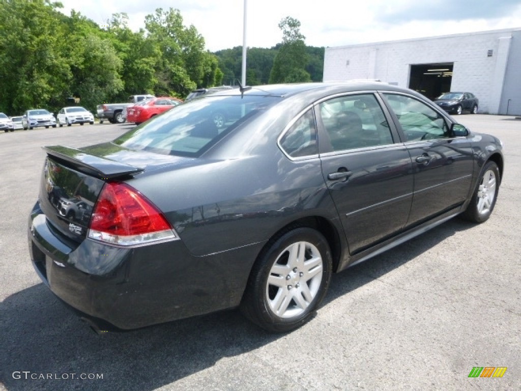 2012 Impala LT - Ashen Gray Metallic / Ebony photo #4
