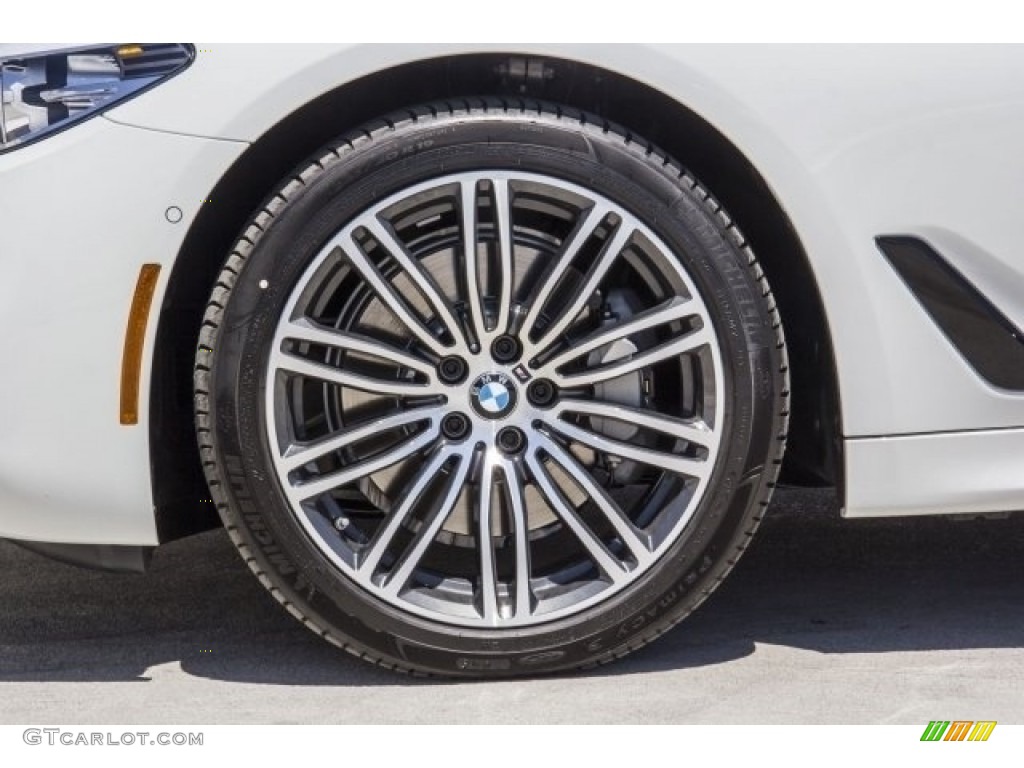 2017 5 Series 530i Sedan - Alpine White / Cognac photo #9