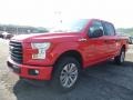 2017 Race Red Ford F150 XL SuperCrew 4x4  photo #6