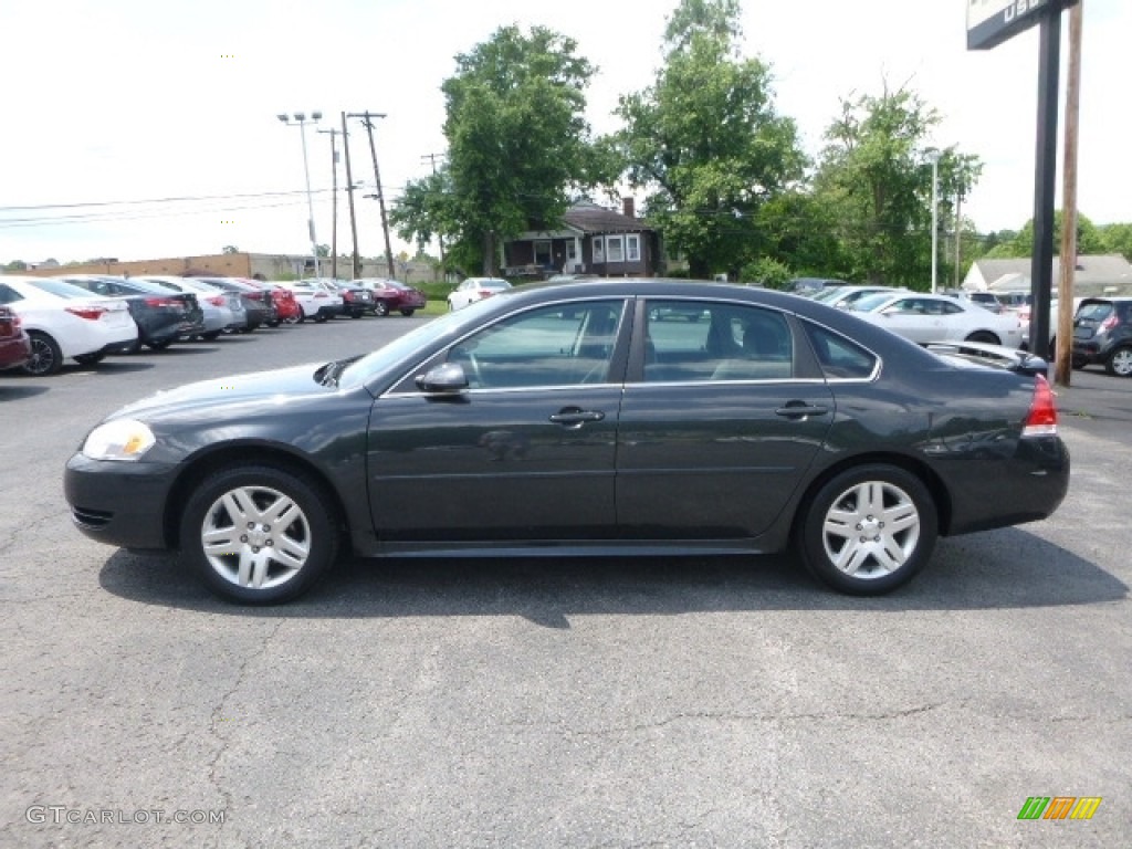2012 Impala LT - Ashen Gray Metallic / Ebony photo #7