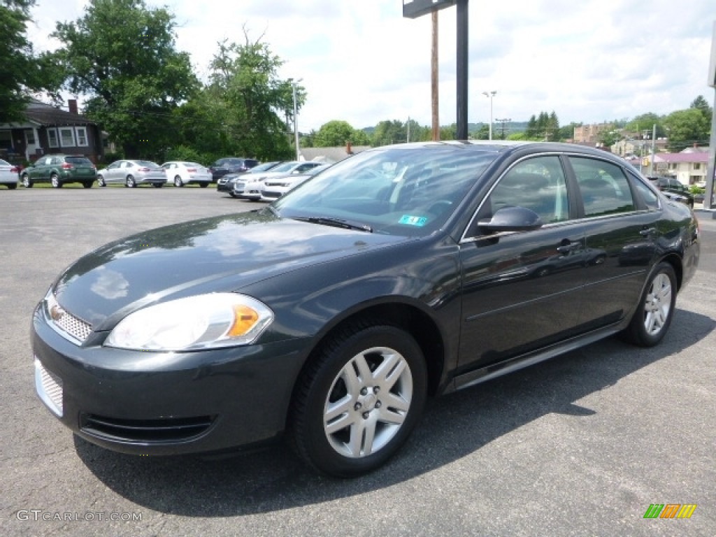 2012 Impala LT - Ashen Gray Metallic / Ebony photo #8