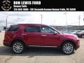 2017 Ruby Red Ford Explorer Limited 4WD  photo #1