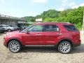 2017 Ruby Red Ford Explorer Limited 4WD  photo #5