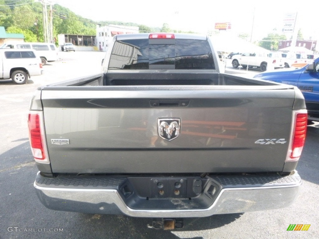 2013 2500 Laramie Crew Cab 4x4 - Mineral Gray Metallic / Canyon Brown/Light Frost Beige photo #4