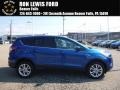 2017 Lightning Blue Ford Escape SE 4WD  photo #1