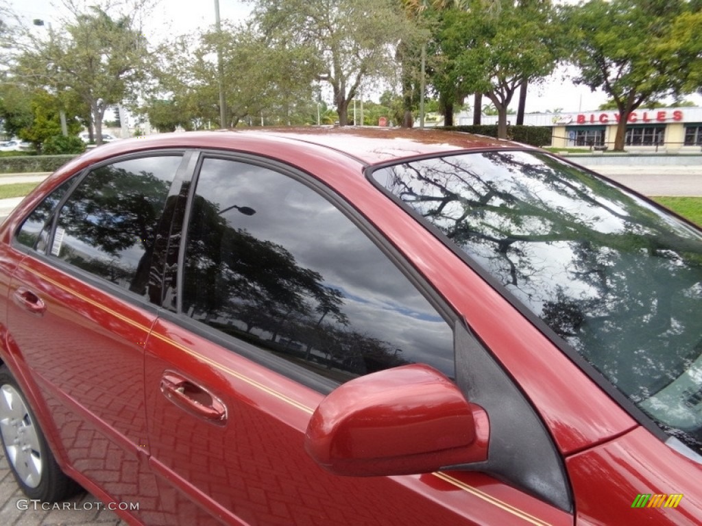 2008 Forenza  - Fusion Red Metallic / Grey photo #27