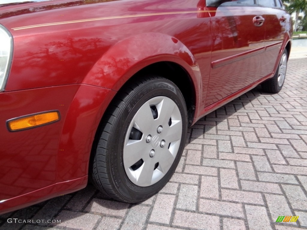2008 Forenza  - Fusion Red Metallic / Grey photo #38