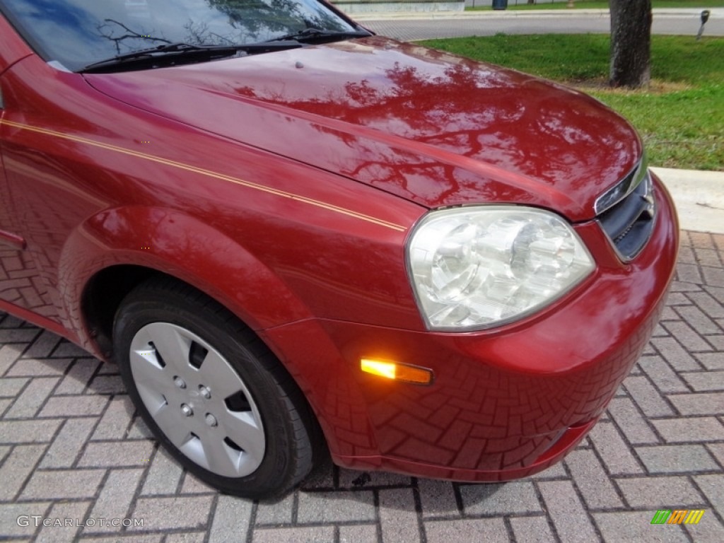 2008 Forenza  - Fusion Red Metallic / Grey photo #40