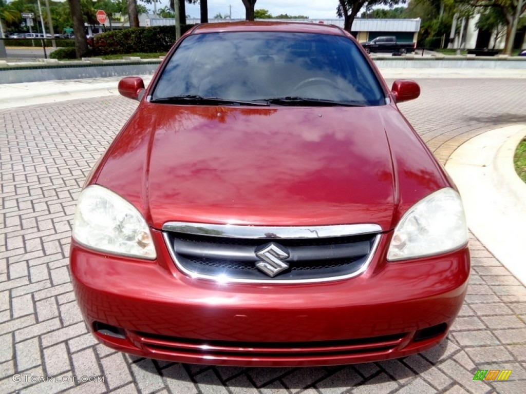 2008 Forenza  - Fusion Red Metallic / Grey photo #58
