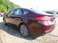 2017 Burgundy Velvet Ford Fusion SE AWD  photo #4