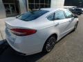 2017 White Platinum Ford Fusion SE AWD  photo #2