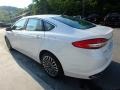 2017 White Platinum Ford Fusion SE AWD  photo #5