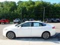 2017 White Platinum Ford Fusion SE AWD  photo #6