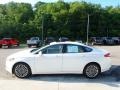 White Platinum - Fusion SE AWD Photo No. 6
