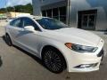 2017 White Platinum Ford Fusion SE AWD  photo #9