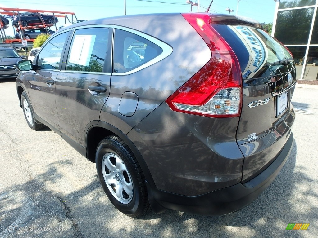 2014 CR-V LX AWD - Urban Titanium Metallic / Black photo #3