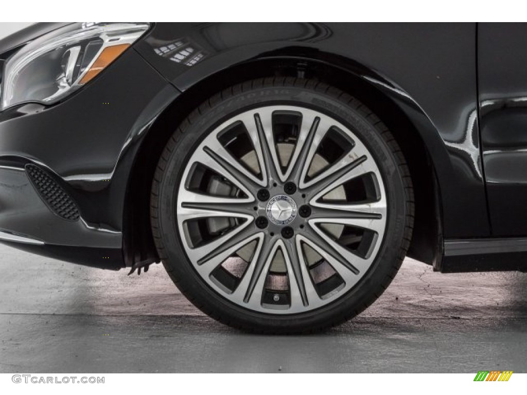 2018 CLA 250 Coupe - Night Black / Black photo #9