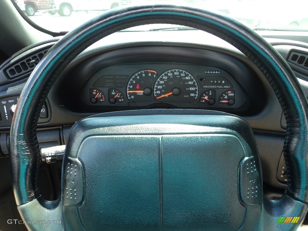 1994 Camaro Z28 Convertible - Medium Patriot Red Metallic / Gray photo #14