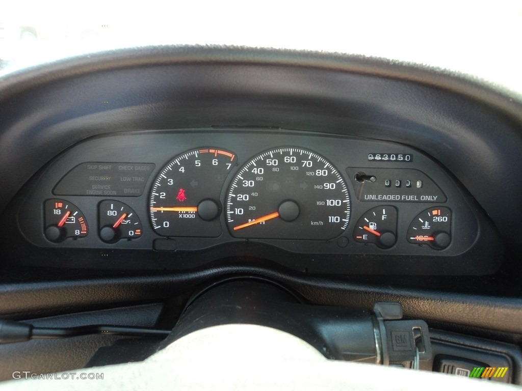 1994 Camaro Z28 Convertible - Medium Patriot Red Metallic / Gray photo #15