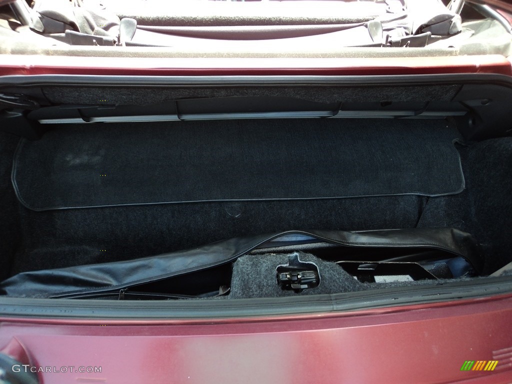 1994 Camaro Z28 Convertible - Medium Patriot Red Metallic / Gray photo #21