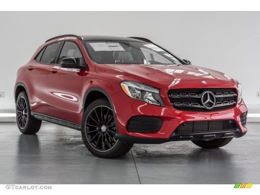Jupiter Red 2018 Mercedes-Benz GLA 250 Exterior Photo #120750175