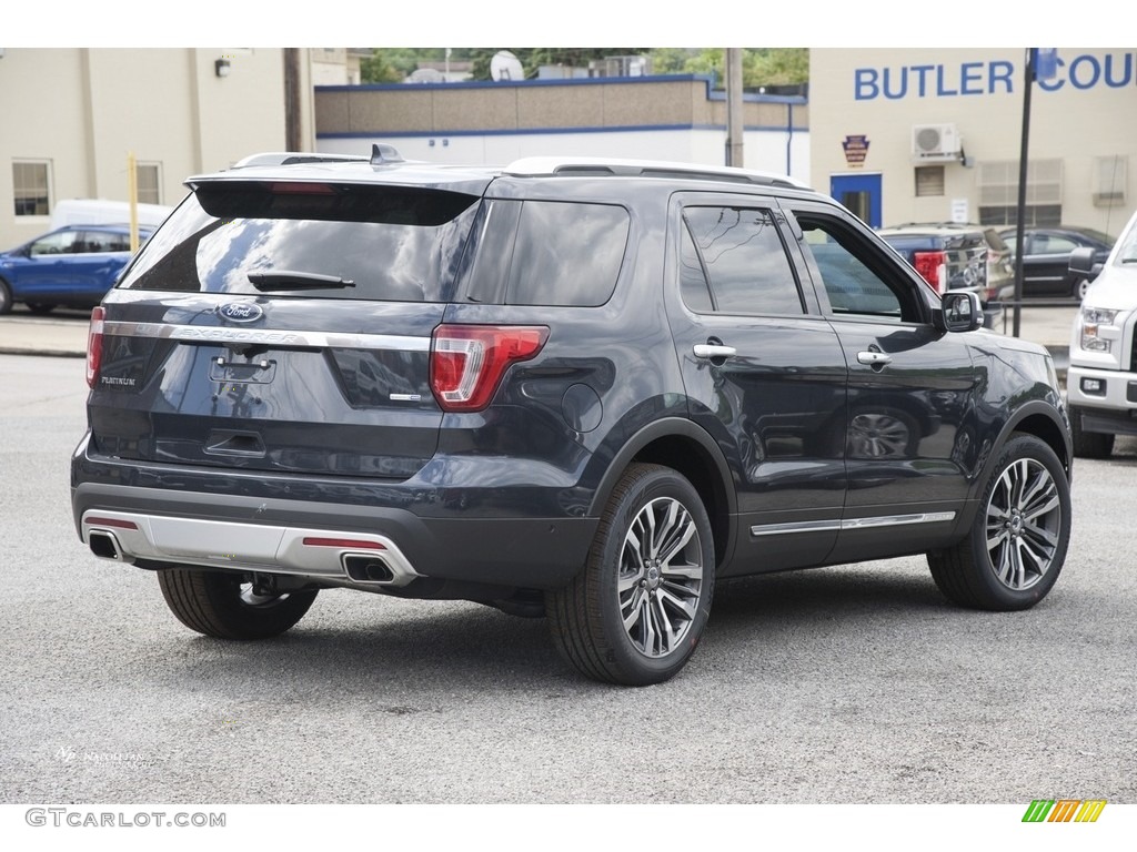 2017 Explorer Platinum 4WD - Smoked Quartz / Ebony Black photo #4