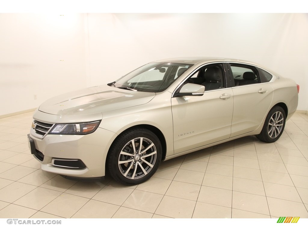 2014 Impala LT - Champagne Silver Metallic / Jet Black/Dark Titanium photo #3