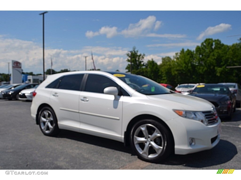 2009 Venza V6 AWD - Blizzard Pearl / Ivory photo #1
