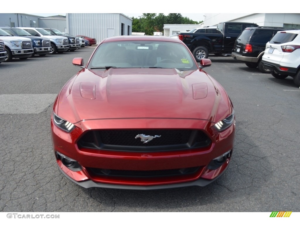 2017 Mustang GT Coupe - Ruby Red / Ebony photo #4