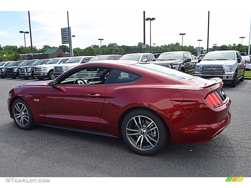 2017 Mustang GT Coupe - Ruby Red / Ebony photo #17