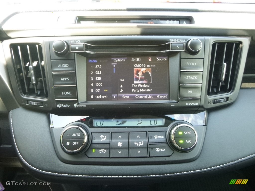 2017 RAV4 XLE - Magnetic Gray Metallic / Black photo #11