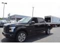 2017 Shadow Black Ford F150 XL SuperCrew 4x4  photo #3