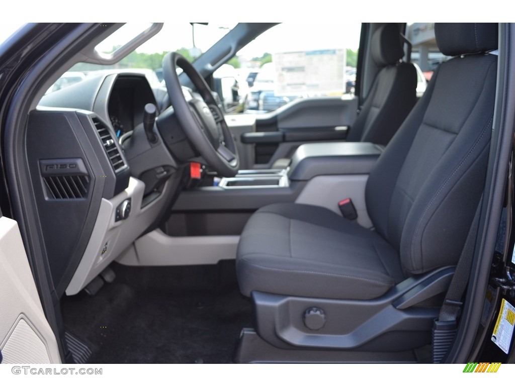 2017 F150 XL SuperCrew 4x4 - Shadow Black / Black photo #8