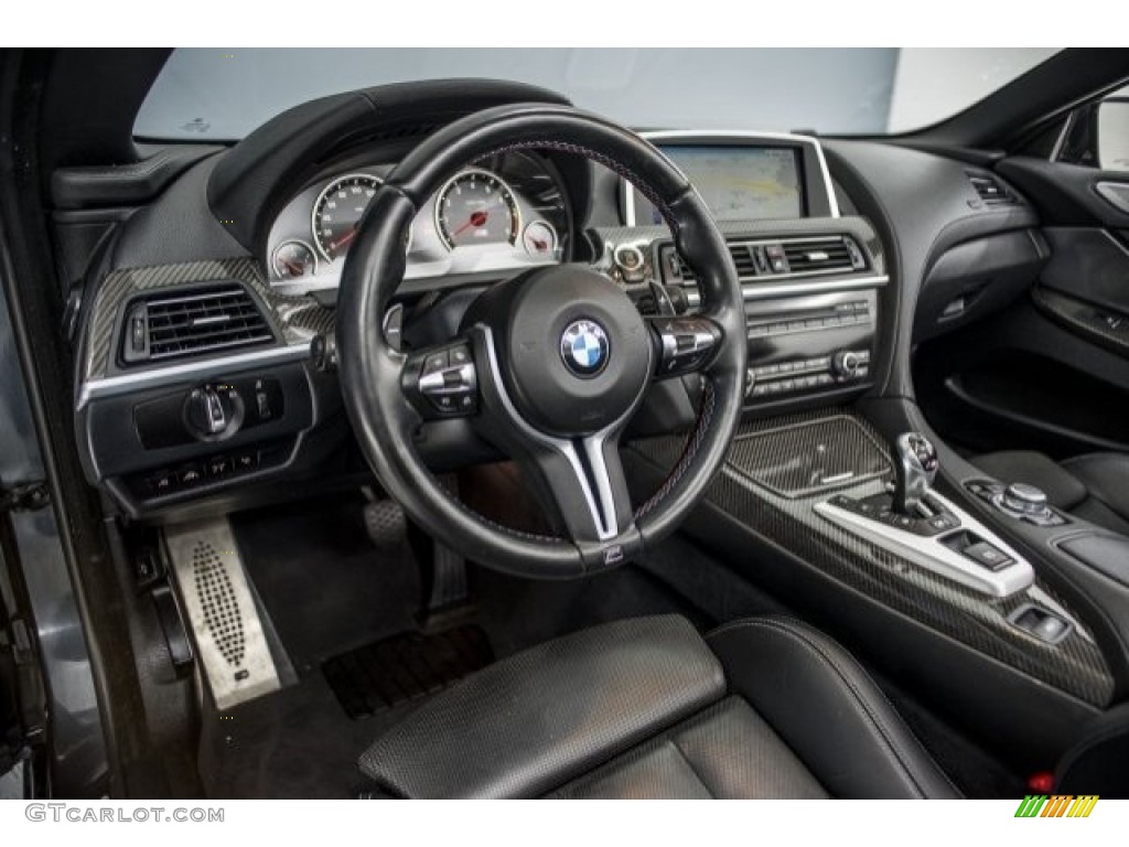 2014 M6 Convertible - Singapore Grey Metallic / Black photo #15