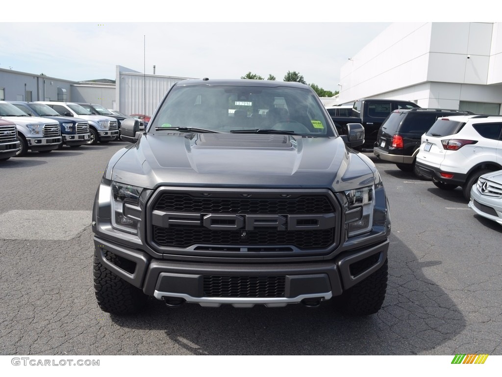 2017 F150 SVT Raptor SuperCrew 4x4 - Magnetic / Raptor Black photo #4