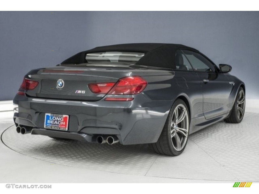 2014 M6 Convertible - Singapore Grey Metallic / Black photo #30