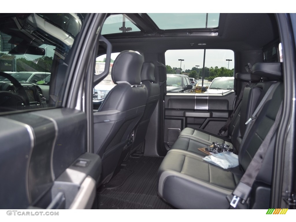 2017 Ford F150 SVT Raptor SuperCrew 4x4 Rear Seat Photo #120755545