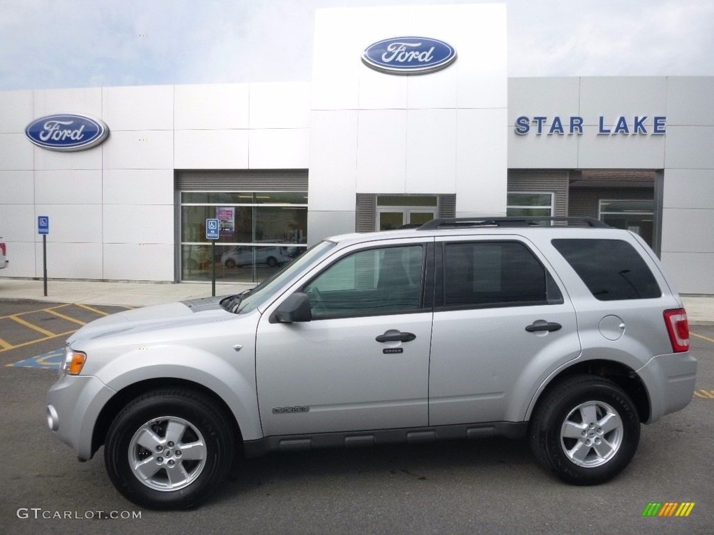 2008 Escape XLT V6 - Silver Metallic / Charcoal photo #1